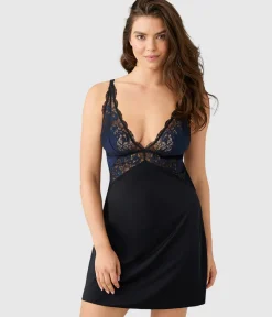 Wacoal Chemises & Bodysuits * odern Affair Cheie Night Sky/Black