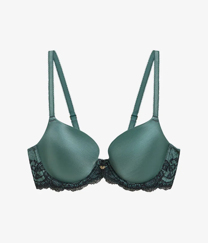 Wacoal Bras|T-Shirt * Modern Affair T-Shirt Bra Silver Pine/Black