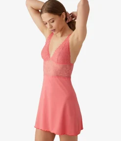 Wacoal Chemises & Bodysuits * No tring Attached Cheie Tea Rose