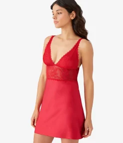 Wacoal Chemises & Bodysuits * No tring Attached Cheie Crimson Red