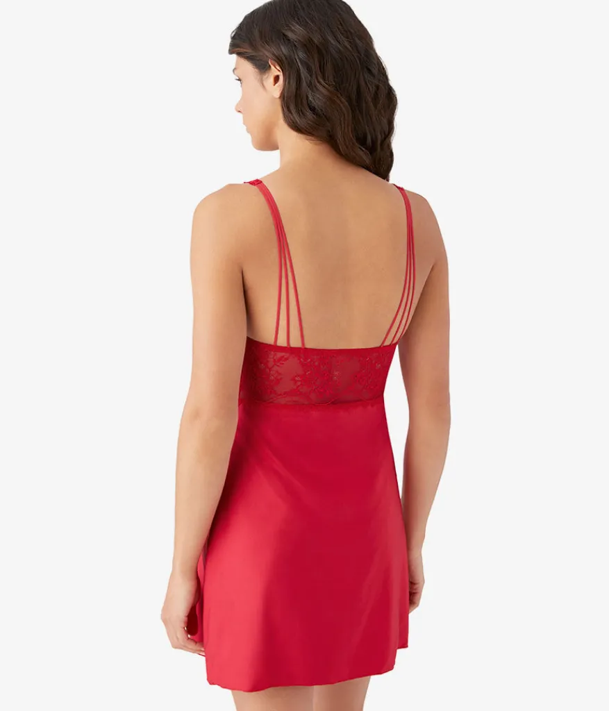Wacoal Chemises & Bodysuits * No tring Attached Cheie Crimson Red