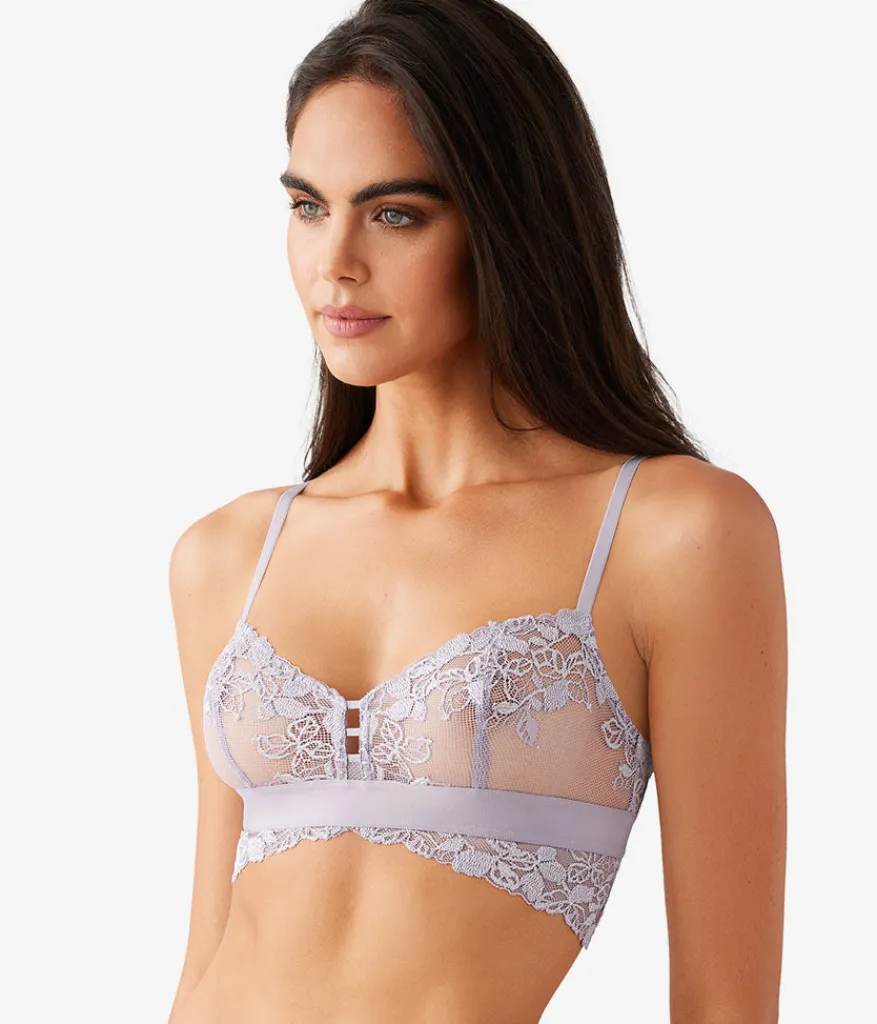 Wacoal Unlined|Bras * Opening Act Braette Minimal Gray