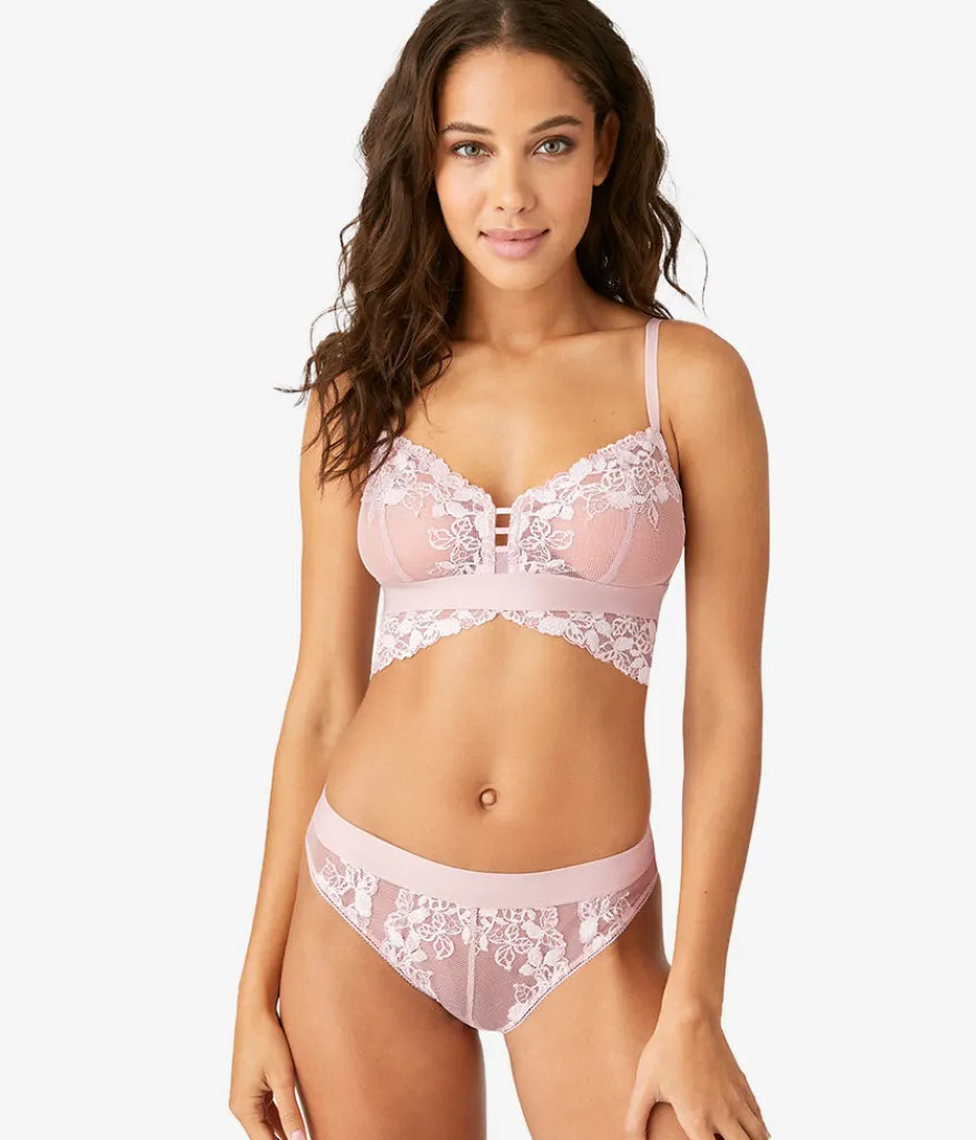 Wacoal Unlined|Bras * Opening Act Braette Blush Pink