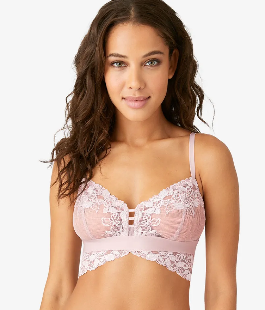 Wacoal Unlined|Bras * Opening Act Braette Blush Pink