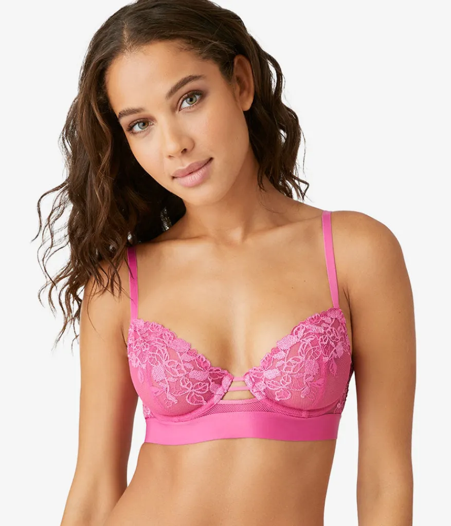 Wacoal Unlined|Lace * Opening Act Underwire Bra Coneflower