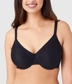 Wacoal Full Figure|Seamless * Perfect Primer Full Figure Underwire Bra Black