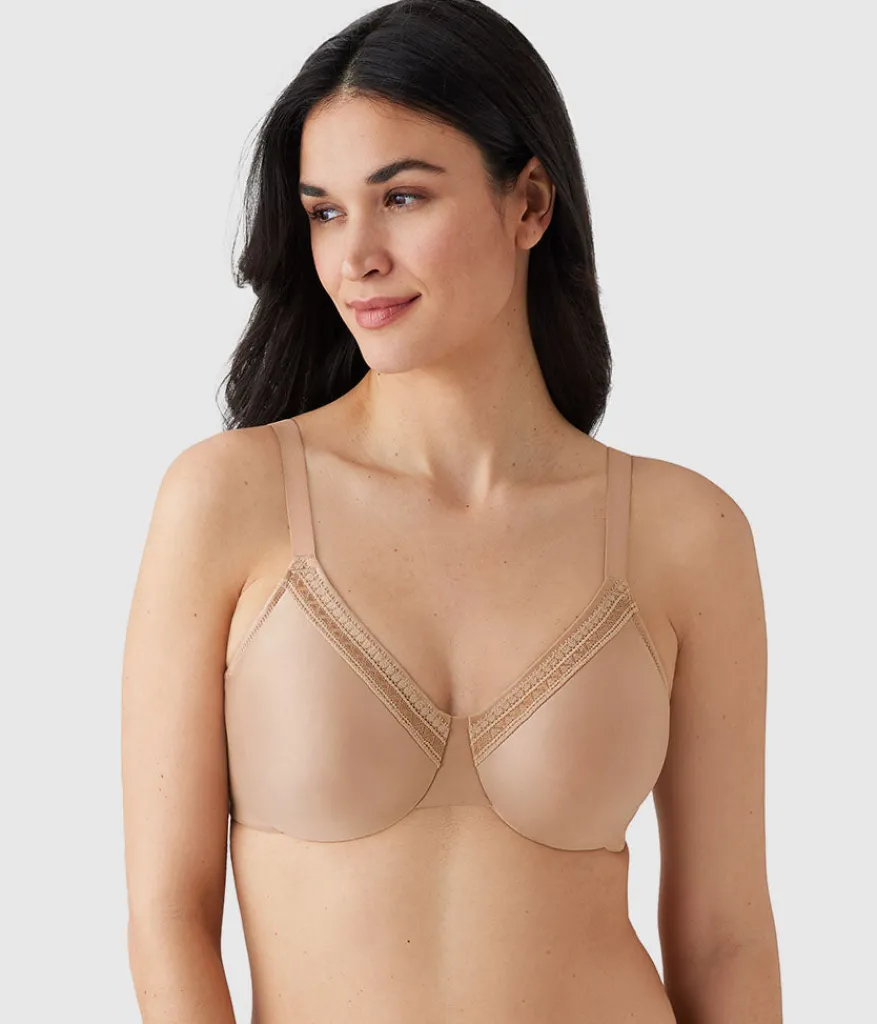 Wacoal Full Figure|Unlined * Perfect Primer Full Figure Underwire Bra Roebuck