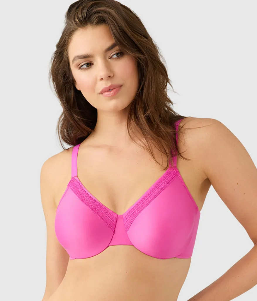 Wacoal Full Figure|Unlined * Perfect Primer Full Figure Underwire Bra Wild Azalea