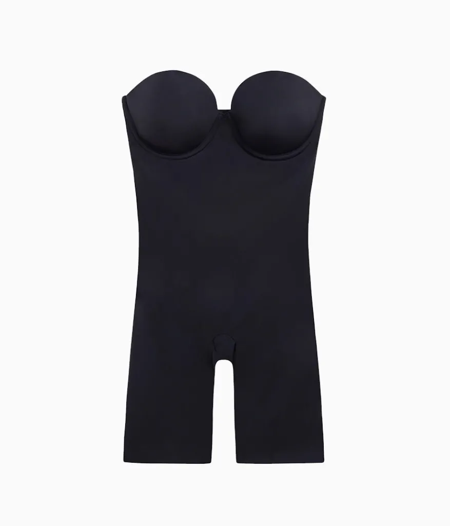 Wacoal Body Briefers|Strapless * Red Carpet™ All In One Thigh Shaper Black
