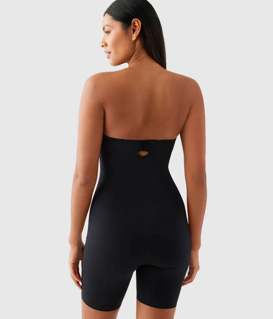 Wacoal Body Briefers|Strapless * Red Carpet™ All In One Thigh Shaper Black