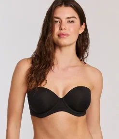 Wacoal Full Figure|Strapless * Red Carpet™ Strapless Underwire Bra Black