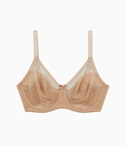 Wacoal Full Figure|Unlined * Retro Chic Full Figure Underwire Bra Toast