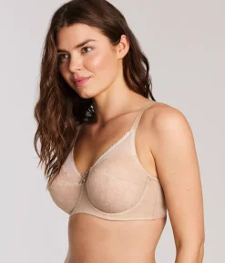Wacoal Full Figure|Unlined * Retro Chic Full Figure Underwire Bra Toast