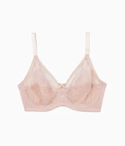 Wacoal Full Figure|Unlined * Retro Chic Full Figure Underwire Bra Rose Dust