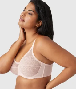Wacoal Full Figure|Unlined * Retro Chic Full Figure Underwire Bra Rose Dust