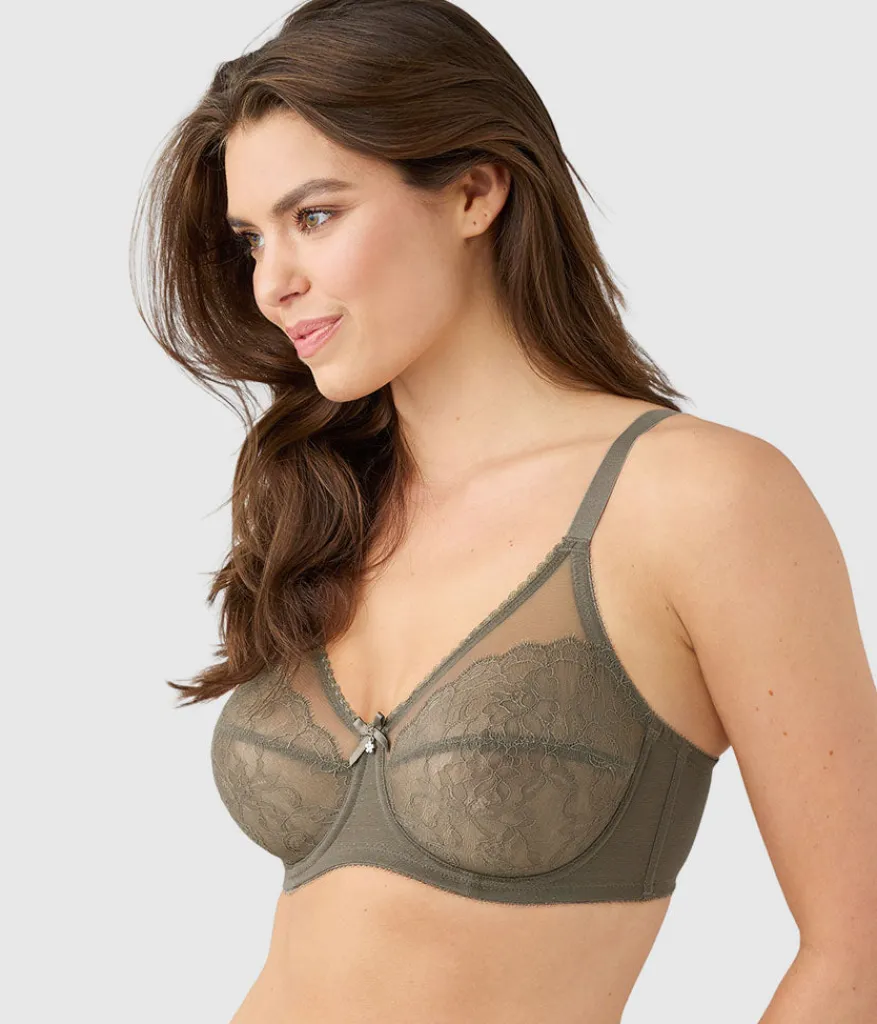 Wacoal Full Figure|Unlined * Retro Chic Full Figure Underwire Bra Bungee Cord