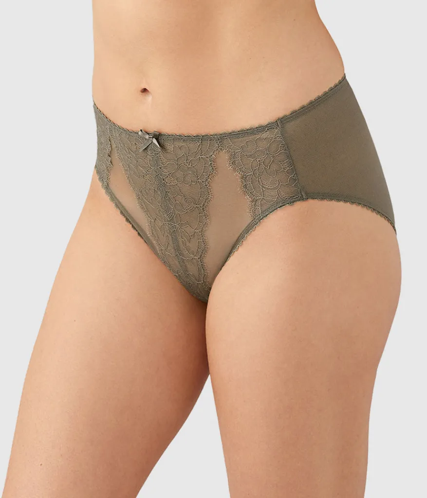 Wacoal Panties|Hi-Cut * Retro Chic Hi-Cut Bungee Cord