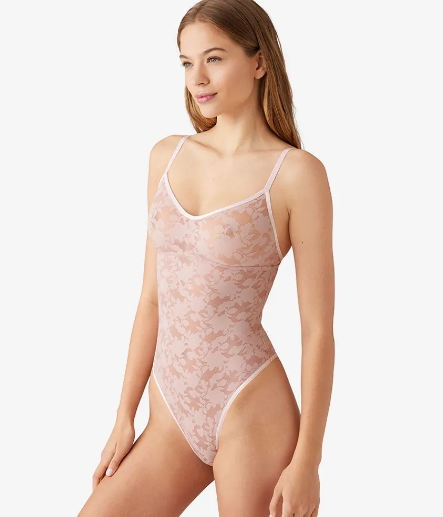 Wacoal Unlined|Chemises & Bodysuits * hadow cene Bodyuit Blush Pink