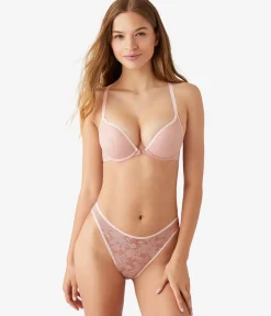 Wacoal Push Up|Bras * Shadow Scene Front Close Push Up Bra Blush Pink