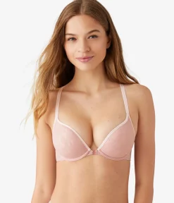 Wacoal Push Up|Bras * Shadow Scene Front Close Push Up Bra Blush Pink
