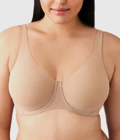 Wacoal Full Figure|Unlined * Shape Revelation® Pendulous Underwire Bra Praline