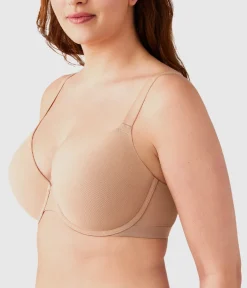 Wacoal Seamless|T-Shirt * Shape Revelation® Shallow Top Underwire T-Shirt Bra Praline
