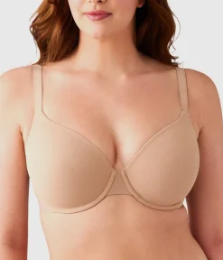 Wacoal Seamless|T-Shirt * Shape Revelation® Shallow Top Underwire T-Shirt Bra Praline