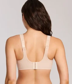 Wacoal Full Figure|Unlined * Simone Sport Underwire Bra Sand