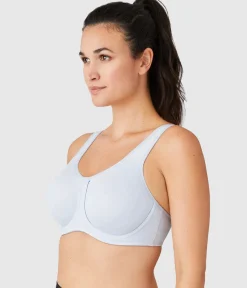 Wacoal Full Figure|Unlined * Simone Sport Underwire Bra White