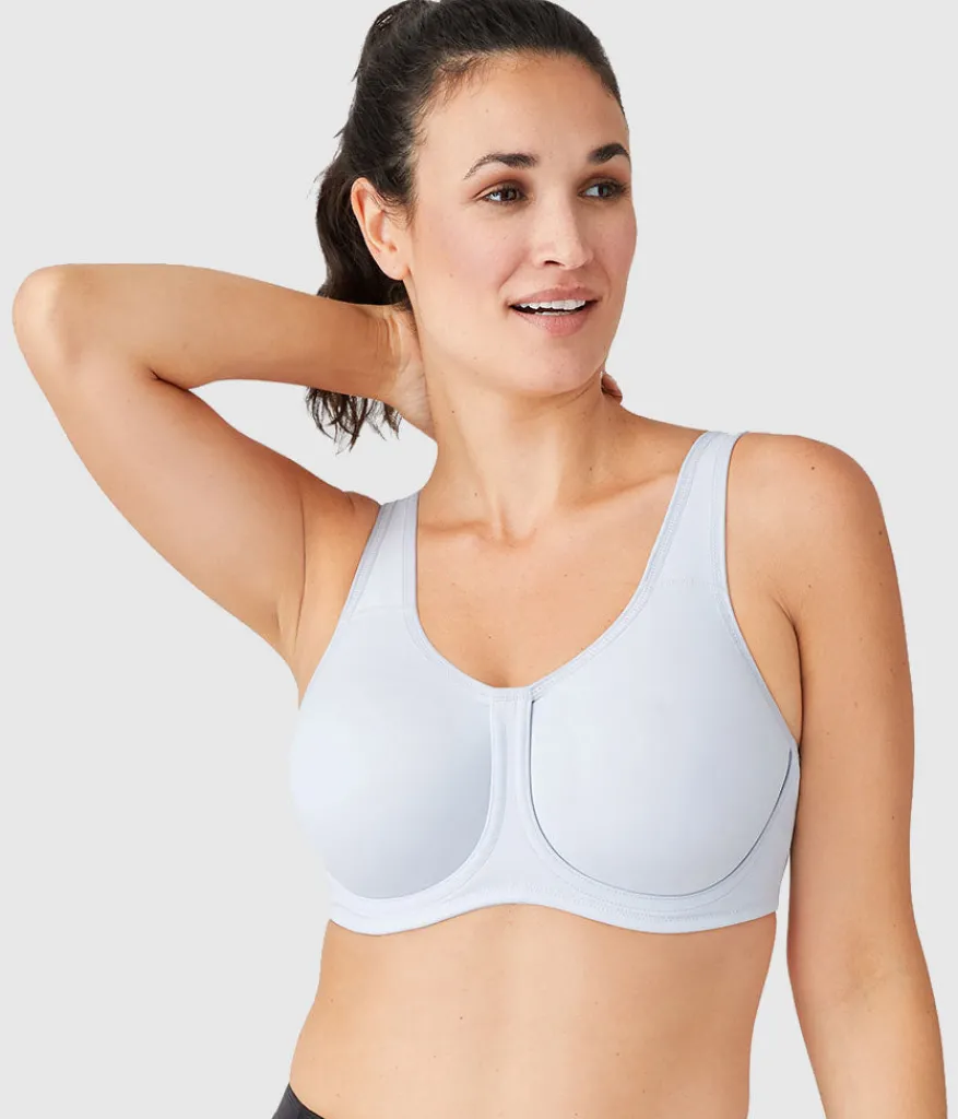 Wacoal Full Figure|Unlined * Simone Sport Underwire Bra White