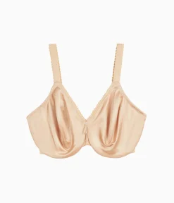 Wacoal Full Figure|Unlined * Simple Shaping Minimizer Bra Sand