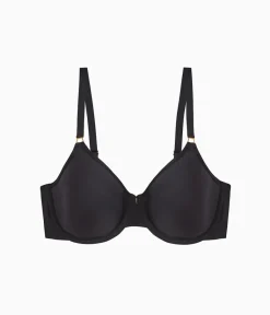 Wacoal Full Figure|Racerback/Convertible * Simply Done T-Shirt Bra Black