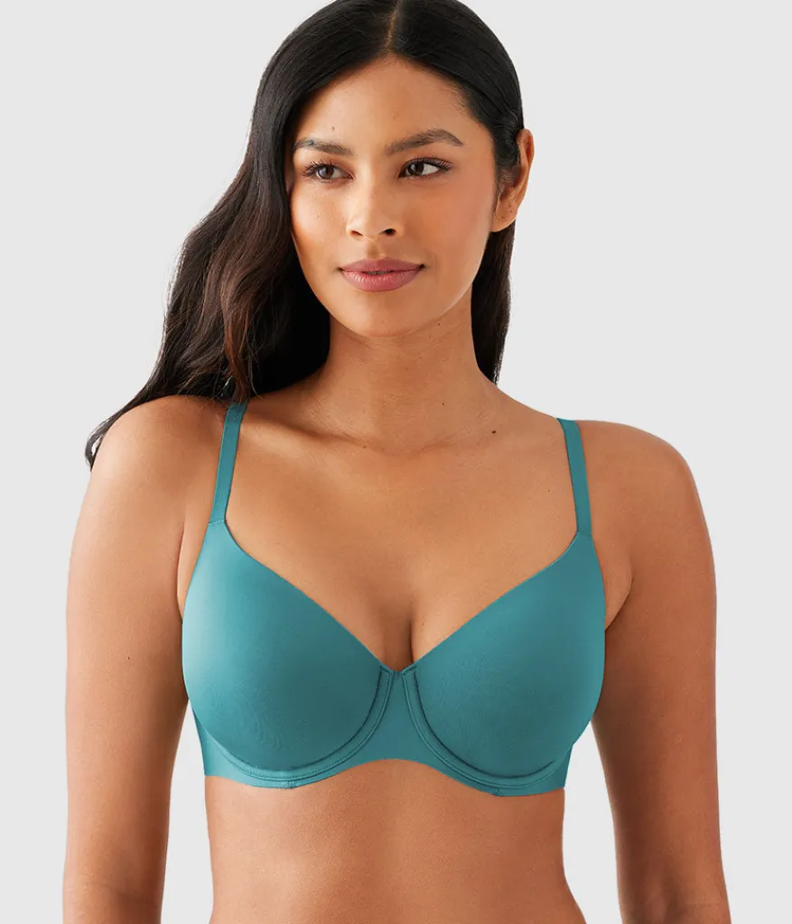 Wacoal Unlined|Seamless * Sleek Standard Underwire Bra Brittany Blue