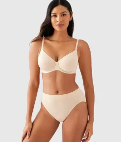 Wacoal Unlined|Seamless * Sleek Standard Underwire Bra Sand