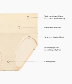 Wacoal Hi-Cut|Shaping Hi-Cut * ooth erie™ haping Hi-Cut Sand
