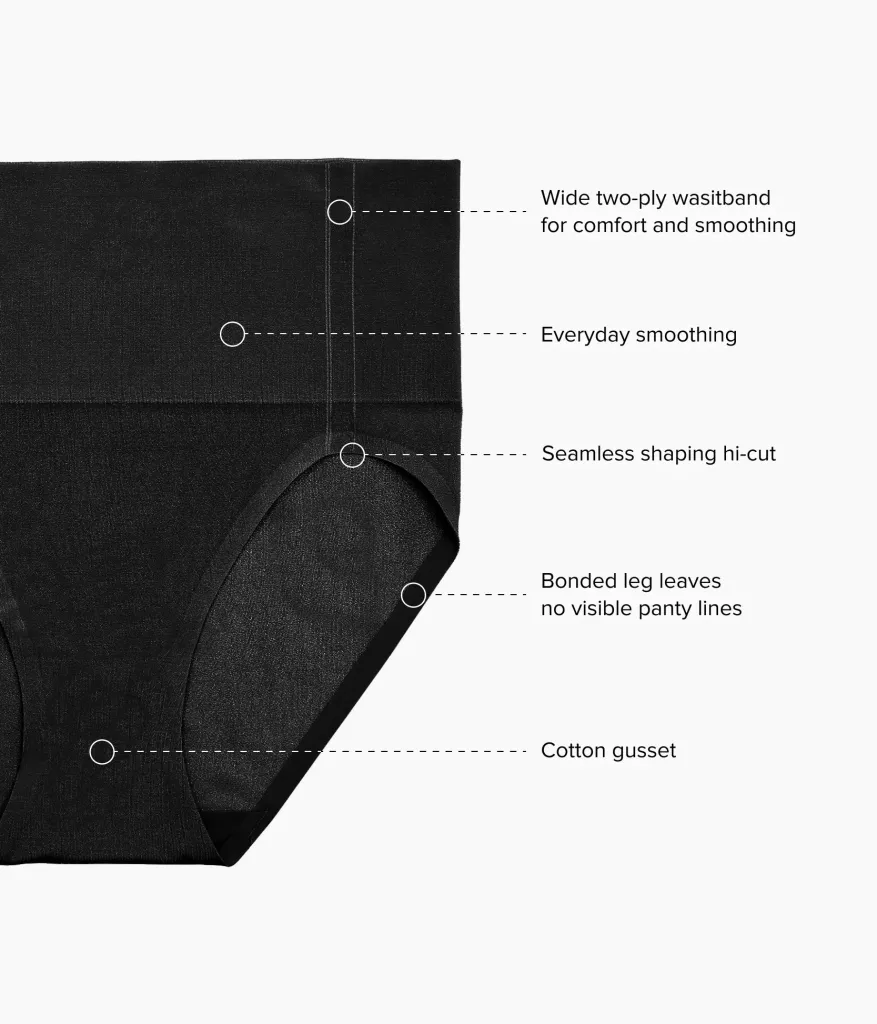 Wacoal Hi-Cut|Shaping Hi-Cut * ooth erie™ haping Hi-Cut Black