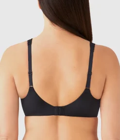 Wacoal Seamless|Lace * Softly Styled Wire Free T-Shirt Bra Black
