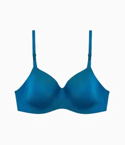 Wacoal Seamless|Wireless * Spotlight Wire Free T-Shirt Bra Moroccan Blue