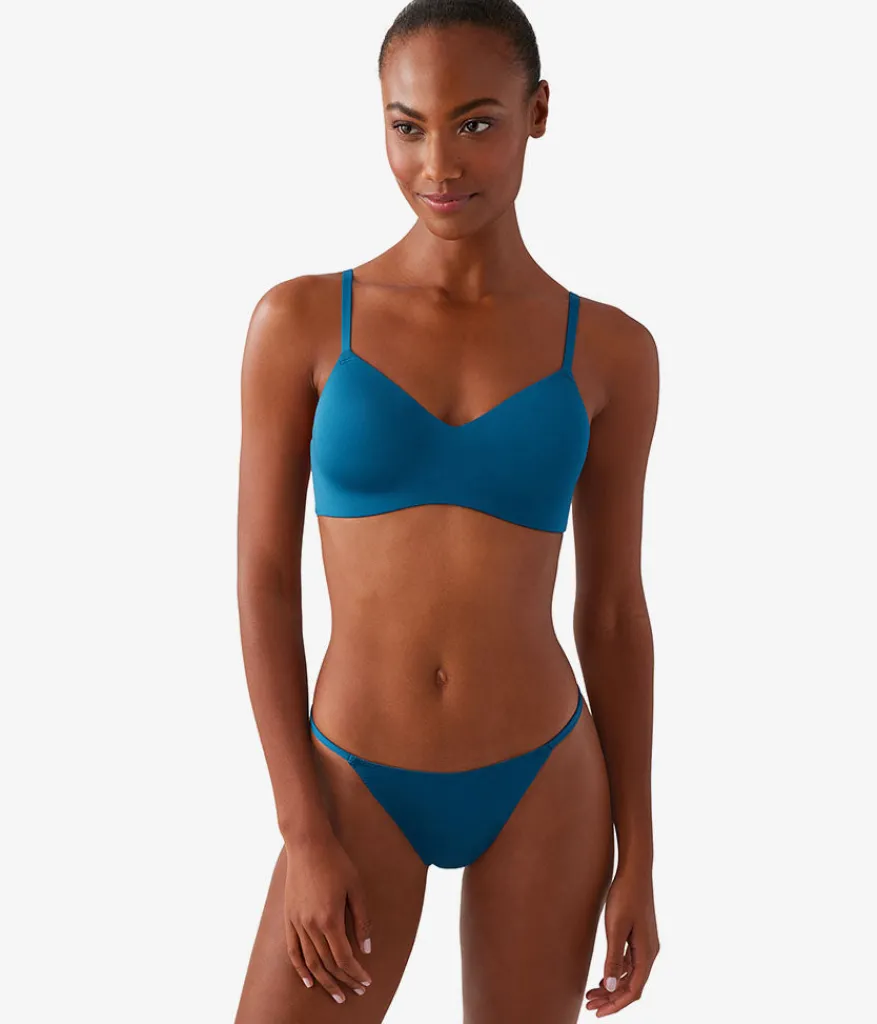 Wacoal Seamless|Wireless * Spotlight Wire Free T-Shirt Bra Moroccan Blue