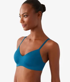 Wacoal Seamless|Wireless * Spotlight Wire Free T-Shirt Bra Moroccan Blue