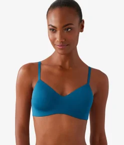 Wacoal Seamless|Wireless * Spotlight Wire Free T-Shirt Bra Moroccan Blue