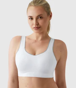 Wacoal Unlined|Sport * Sydney Sport Underwire Bra White