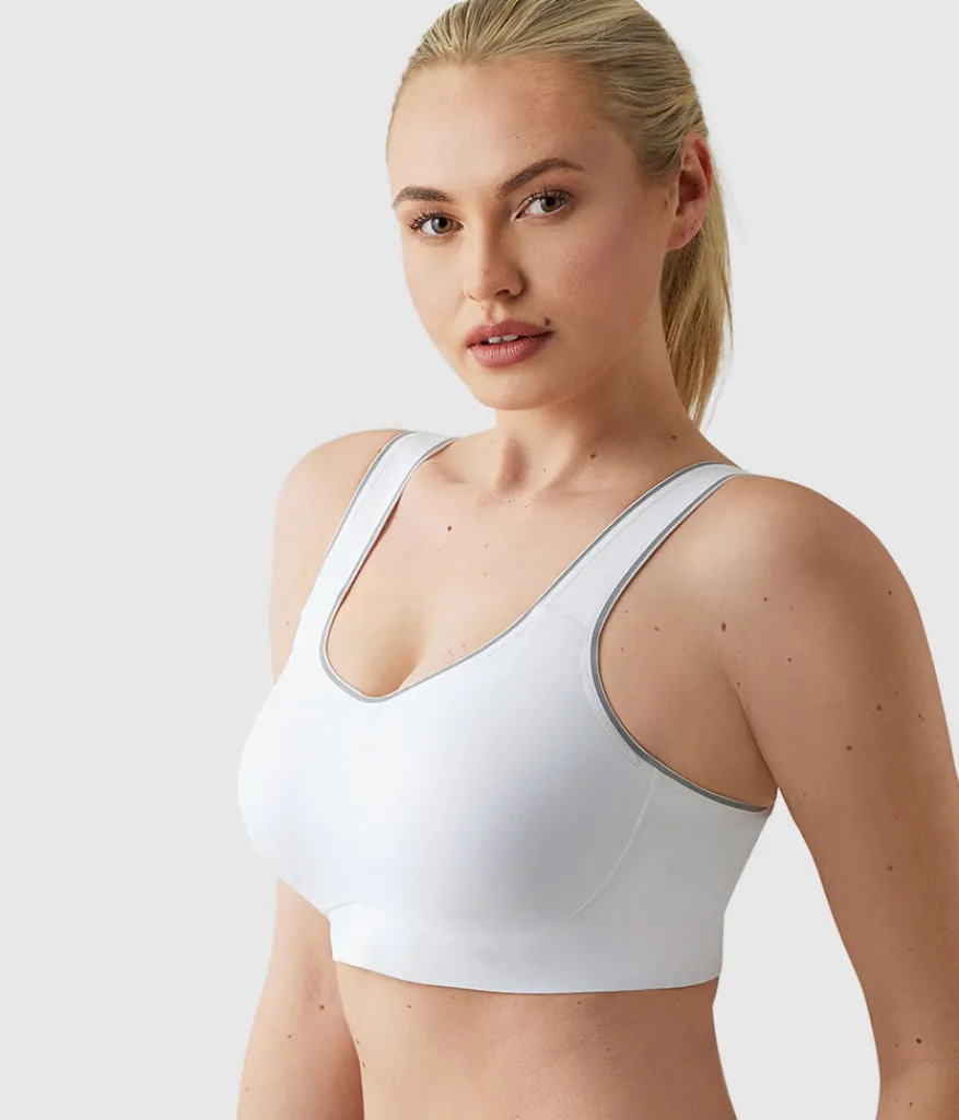 Wacoal Unlined|Sport * Sydney Sport Underwire Bra White