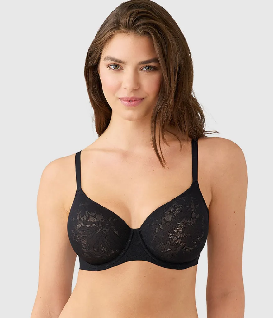 Wacoal Full Figure|T-Shirt * Taking Sides T-Shirt Bra Black