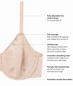 Wacoal Full Figure|Unlined * Taking Sides Underwire Bra Roebuck