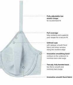Wacoal Full Figure|Unlined * Taking Sides Underwire Bra Belgian Block