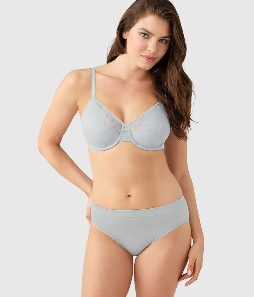 Wacoal Full Figure|Unlined * Taking Sides Underwire Bra Belgian Block