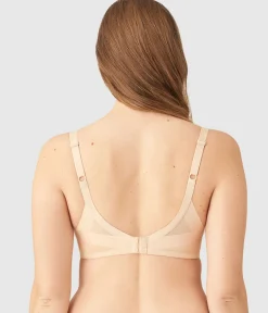 Wacoal Full Figure|Seamless * Ultimate Side Smoother Underwire T-Shirt Bra Sand