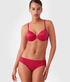 Wacoal Seamless|Underwire * Undercover Plunge T-Shirt Bra Cerise