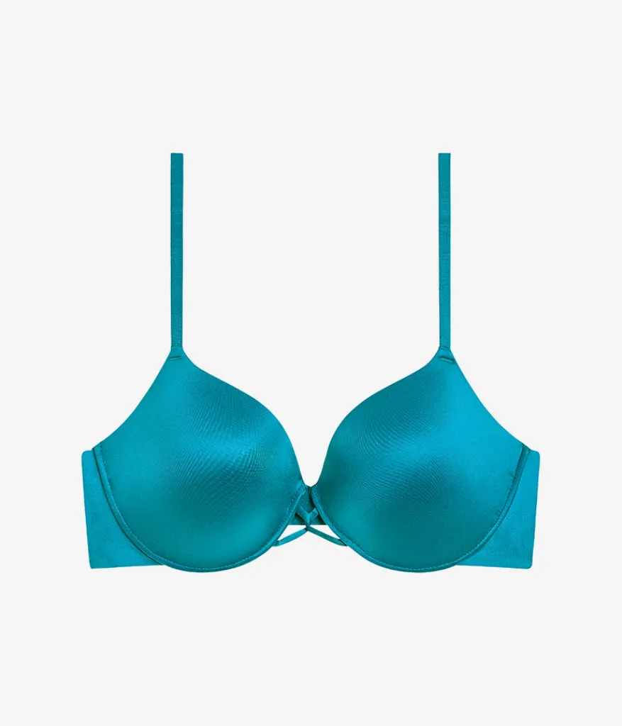 Wacoal Seamless|Underwire * Undercover Plunge T-Shirt Bra Deep Lake